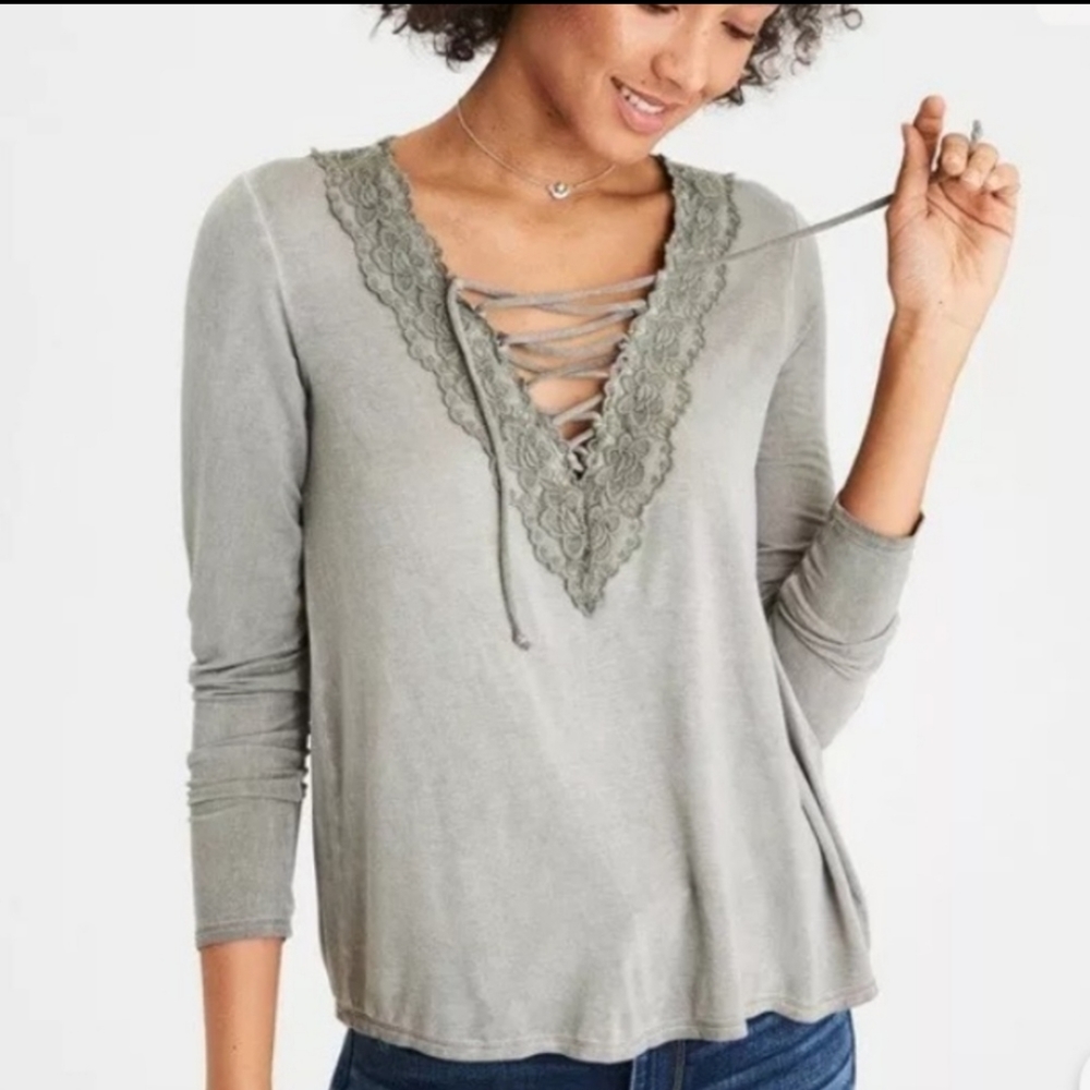 American Eagle Soft and Sexy long sleeve